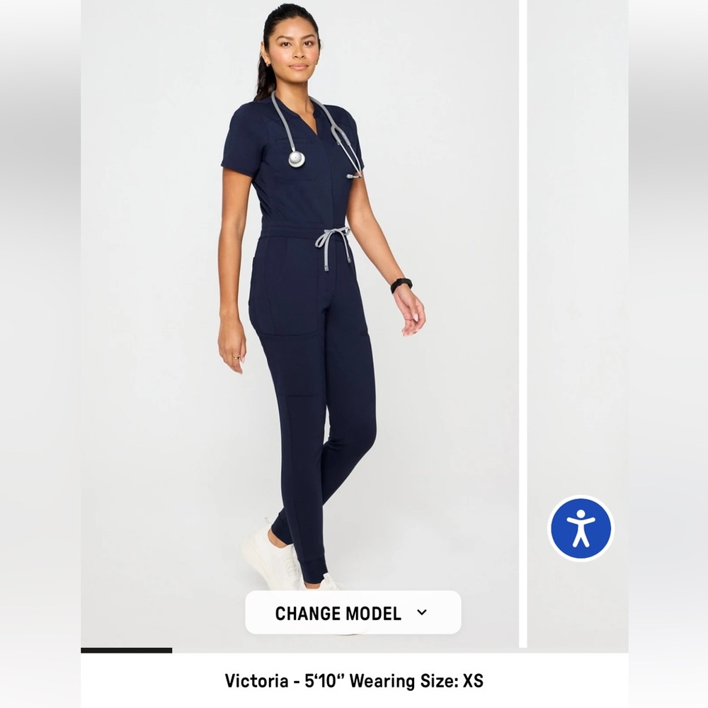 Fabletics Deep Blue Women's Jumpsuit